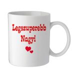 "Legszuperebb Nagyi" Bögre
