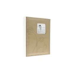 Arany Virágmintás Fotóalbum