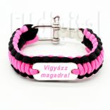 Egyedi Fonott Karkötő (rózsaszín)