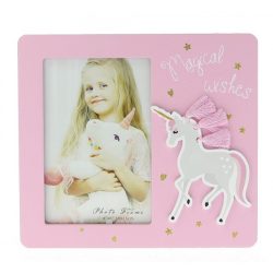 Rózsaszín Unicornisos Képkeret (10x15)