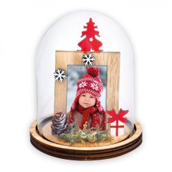 Nagy Ajándékdobozos Üvegkupola