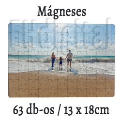 Mágneses Fényképes Puzzle (13x18 cm)