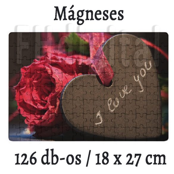 Mágneses Fényképes Puzzle (18x27 cm)