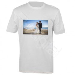 Fényképes fehér póló