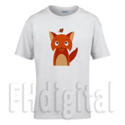 Fényképes gyermek fehér póló 